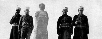  گچ گرفتن مجرم در ایران قدیم (عکس)
