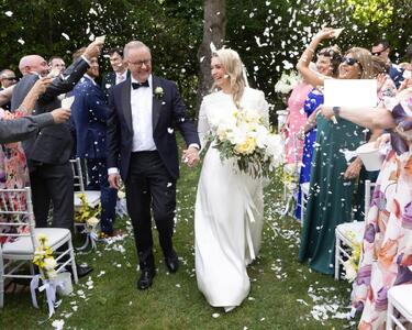  نخست وزیر استرالیا ازدواج کرد / جزئیات عروسی (+عکس)