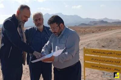  بازدید مدیرعامل توزیع نیروی برق قم از طرح احداث پست ۶۳ کیلوولت سلفچگان