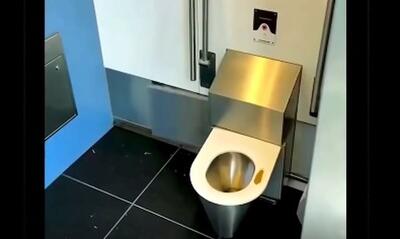  این توالت بعد از هر بار استفاده خودش را تمیز می‌کند