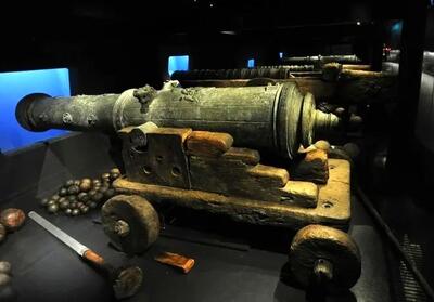  کشتی 500ساله‌ای که با هزاران سلاح از زیر دریا بیرون آمد