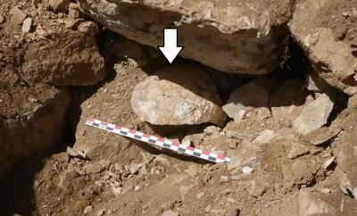  جمجمه 2 هزارساله جنگجوی شکست‌ خورده در زیر دیوار پیدا شد