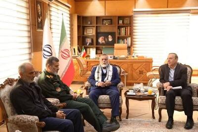  رئیس فدراسیون تیراندازی کشور با استاندار قزوین دیدار و گفتگو کرد