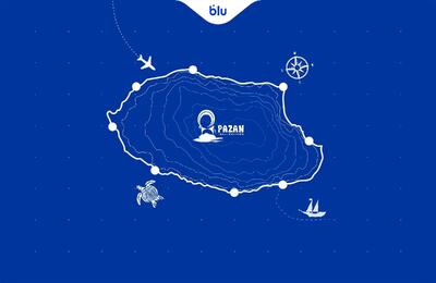  بلو، حامی ماراتن بزرگ کیش شد