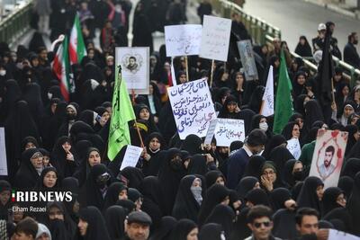  قاب معنادار از تجمع امروز حجاب در تهران |  انصاف نیوز