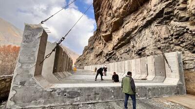  محور کندوان ۱۰ روز مسدود می‌شود