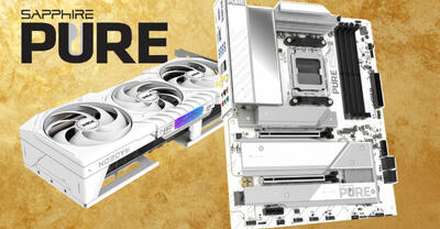  تصاویر مادربرد Sapphire PURE X870A WIFI7 با طراحی ATX سفید رنگ افشا شد