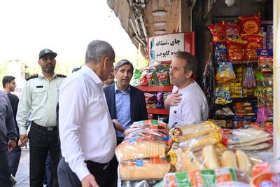 پاکسازی محور تجریش از بساط گستران