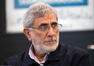  تصویری جالب از حضور سردار قاآنی فرمانده نیروی قدس سپاه در راهپیمایی حجاب