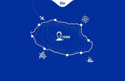  بلو، حامی ماراتن بزرگ کیش شد