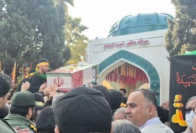  پیکر شهید گمنام در سمنان آرام گرفت