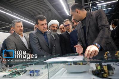  بازدید «حسین افشین» از پارک علم و فناوری خراسان رضوی