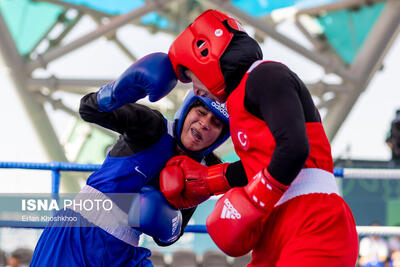  اولین مدال خوزستان در بوکس زنان ایران