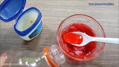  آموزش ساخت اسلایم در خانه