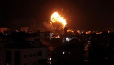  بمباران و گلوله‌باران غزه از هوا، دریا و زمین توسط اسرائیل