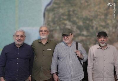  عکس/ چهار شهید حزب‌الله در یک قاب