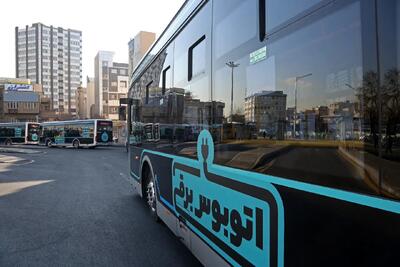  مسیرهای اتوبوس‌های برقی تهران مشخص شدند