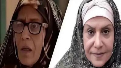  بازگشت شهربانو موسوی به کانون توجه / چهره جدید «بی‌بی» سریال متهم گریخت در کنار دختر جوانش