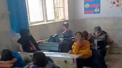  فیلم آواز جگرسوز /  معلم تو راه مدرسه تصادف کرده و فوت شده ببین دانش آموزان چه بلوایی میکنن ...