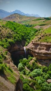  فیلم آبشار سیل ماهی الیگودرز