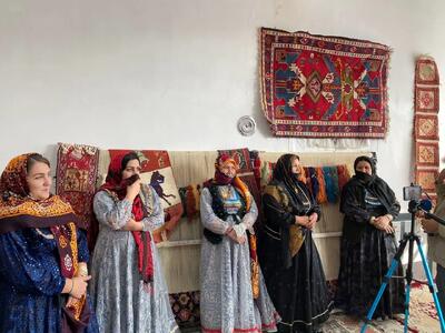  برگزاری اولین جشنواره ورنی در روستای نجف تراکمه؛ تجلی هنر زنان آذربایجان