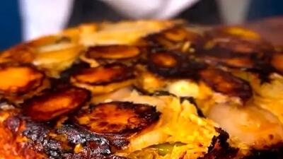  ته چین عراقی یک ته چین متفاوت و لذیذ + فیلم