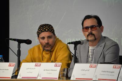  گزارش از نشست خبری فیلم «او نمی‌خوابد»