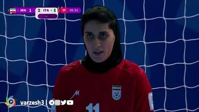  گل سوم ایتالیا به ایران را ببینید + ویدیو