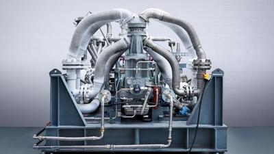  اولین کشتی سوخت‌رسانی آمونیاک جهان به کمپرسور حیاتی برای بهره‌وری استثنایی مجهز می‌شود