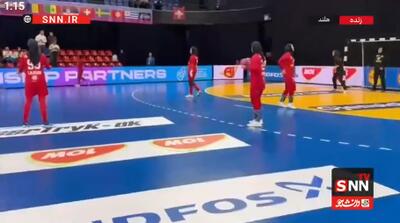  بازیکنان تیم ملی هندبال بانوان ایران آماده رویایی با مجارستان می‌شوند + فیلم