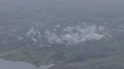  قدرت تخریب بمب خوشه‌ای روسیه در اوکراین