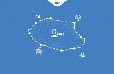  بلو، حامی ماراتن بزرگ کیش شد