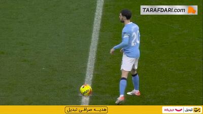  خلاصه بازی منچسترسیتی ۳-۲ لیدز یونایتد (لیگ برتر انگلیس - 26-2025)