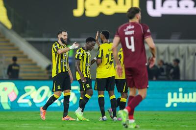  هت‌تریک کریم بنزما در شب برتری 4-1 الاتحاد مقابل الشباب در جام پادشاهی عربستان