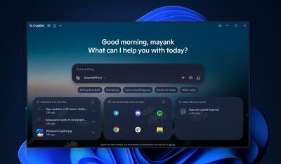  ادغام مدل زبانی GPT 5.1 در اپلیکیشن Copilot ویندوز 11 آغاز شد + تصویر