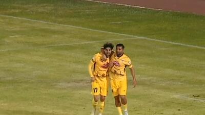  گل اول فجر به آلومینیوم توسط حسین شهابی