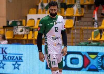  ترسناک‌ترین ورژن ستاره والیبال ایران در لهستان