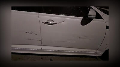  حمله به خودروی داور شمس آذر - پرسپولیس!