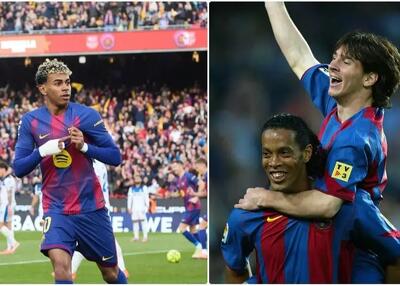  یامال زودتر از لیونل مسی تاریخ‌سازی کرد