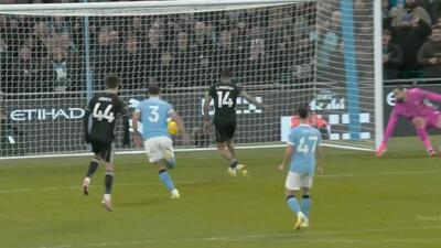  گل دوم لیدز به منچسترسیتی توسط انمچا