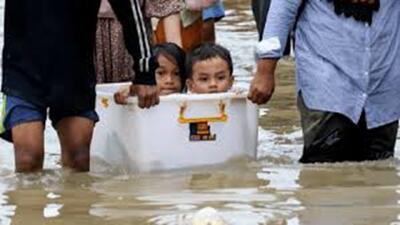  افزایش تلفات سیل اندونزی به ۲۴۸ نفر + فیلم