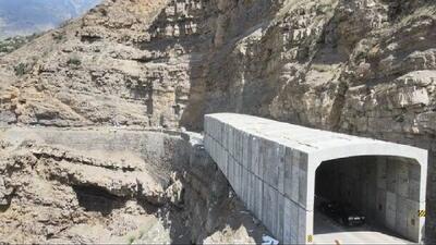  انسداد جاده چالوس برای تکمیل گالری کمرزرد از ۱۰ تا ۱۹ آذرماه