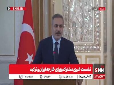  فیدان در نشست خبری با عراقچی: دو طرف اشتراکات و نگرانی‌های مشترکی در منطقه دارند