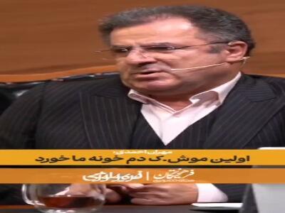  مهران احمدی: اولین موشک در جنگ ۱۲ روزه دمِ در خانه ما خورد!