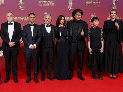 پیمان معادی در کنار ستاره‌های هالیوود در جشنواره فیلم مراکش