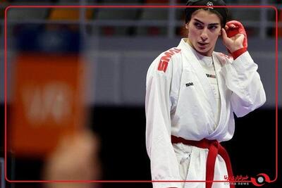  لحظه اهدای مدال طلا به آتوسا گلشادنژاد در ورزشگاه بین‌المللی قاهره