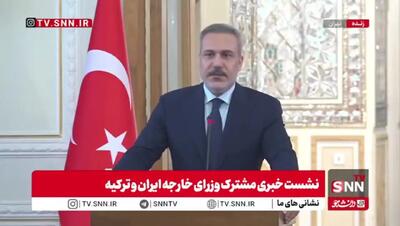  فیدان: در موضوع هسته‌ای در کنار ایران بوده و خواهیم بود/ تحریم‌ها علیه ایران باید برداشته شود+ فیلم