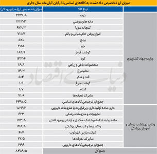  کارنامه ارز ترجیحی
