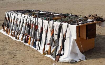  ۶۰ قبضه اسلحه از متخلفان زیست محیطی در لرستان ضبط شد