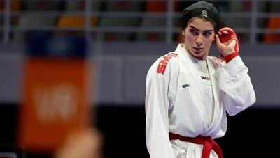  مدال طلا بر گردن آتوسا گلشادنژاد